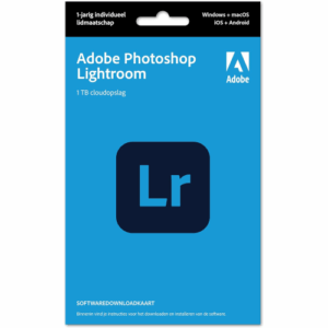 Adobe Lightroom incl. 1TB Cloud Storage - NL, Dutch / 12 Month Subscription
