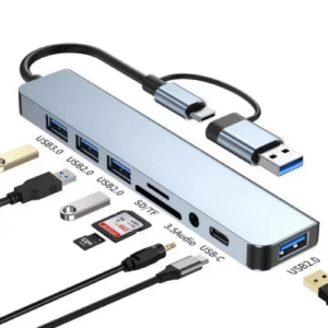 Jous 8 in 1 Usb C Hub Splitter